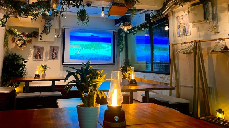 渋谷で貸切するなら『渋谷ガーデンルーム３F』20名～40名前後のご利用にはピッタリ♪貸切でのご利用で音響機器やマイク・プロジェクター・カラオケ・ゲーム機などが【無料】でご利用いただけます！