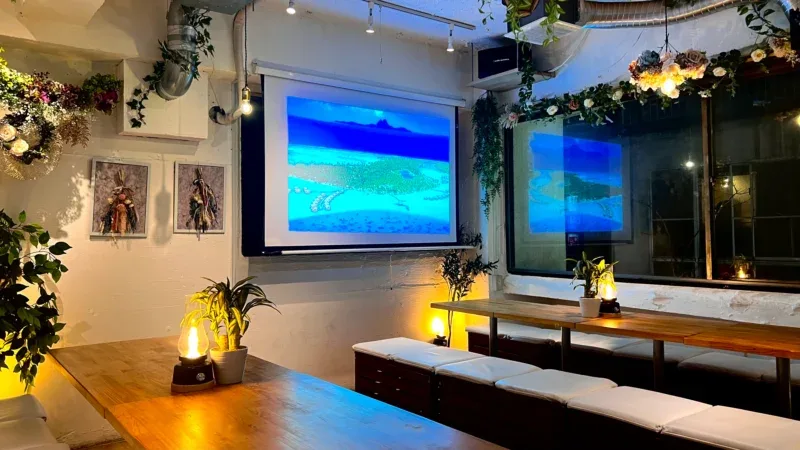 渋谷で少人数で貸切するなら「渋谷ガーデンルーム３F」で！当店は少人数などの貸切にはピッタリのフロアです！貸切にすると音響機器やマイク・プロジェクター・カラオケ・ゲーム機などが【無料】でご利用いただけます！