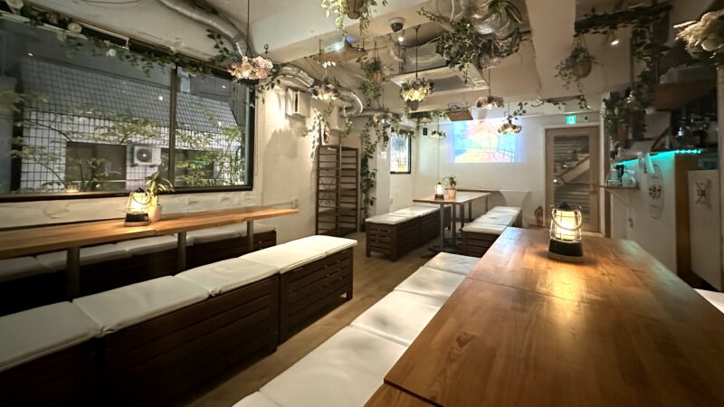 〈渋谷×イベント会場〉渋谷ガーデンルーム3F 夜内観2