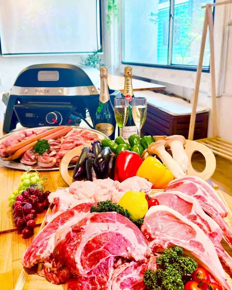 〈渋谷×貸切×GW BBQ〉内観1